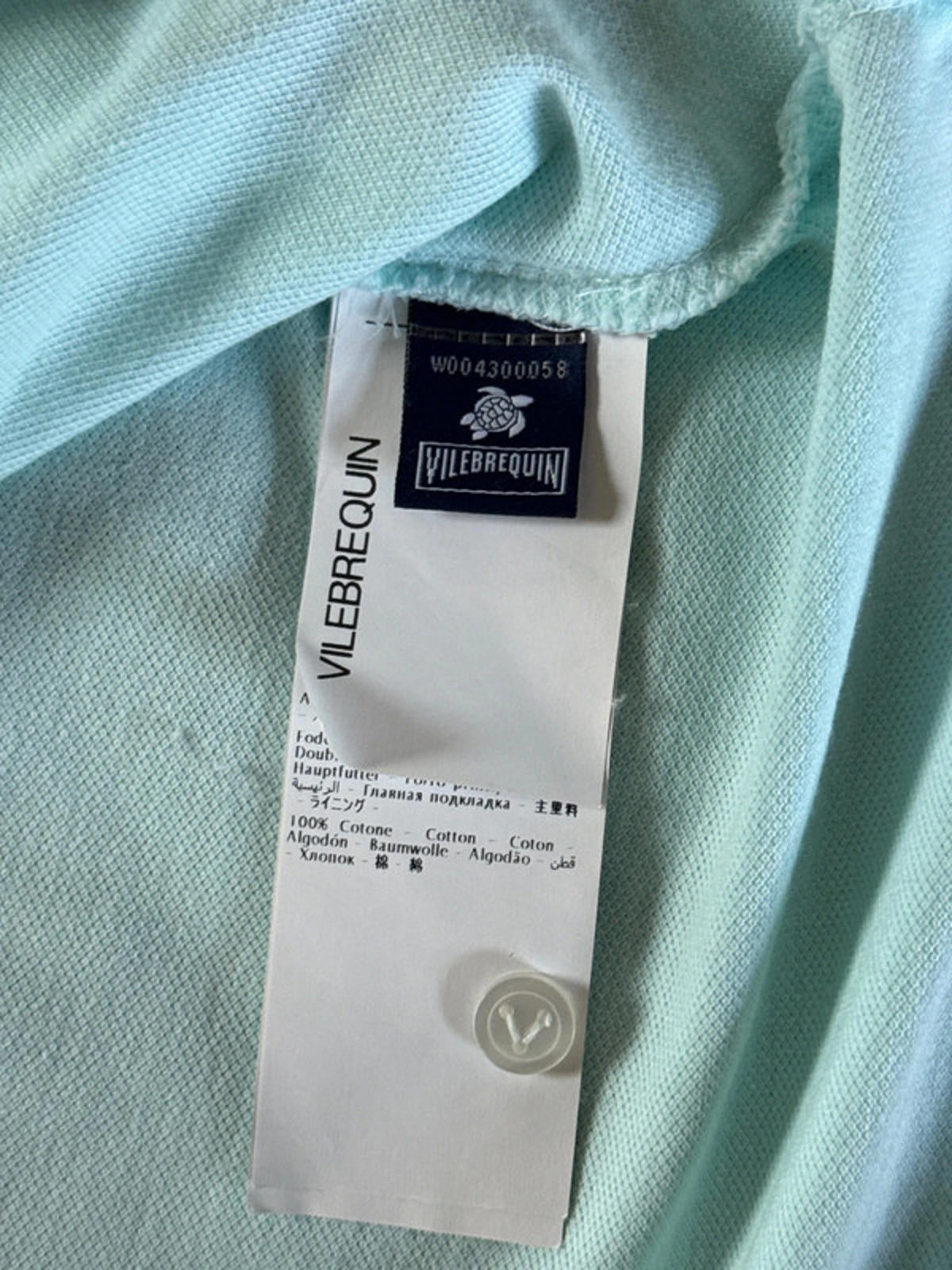 Men’s Vilebrequin Premium Polo Top In Blue - Small - 1206