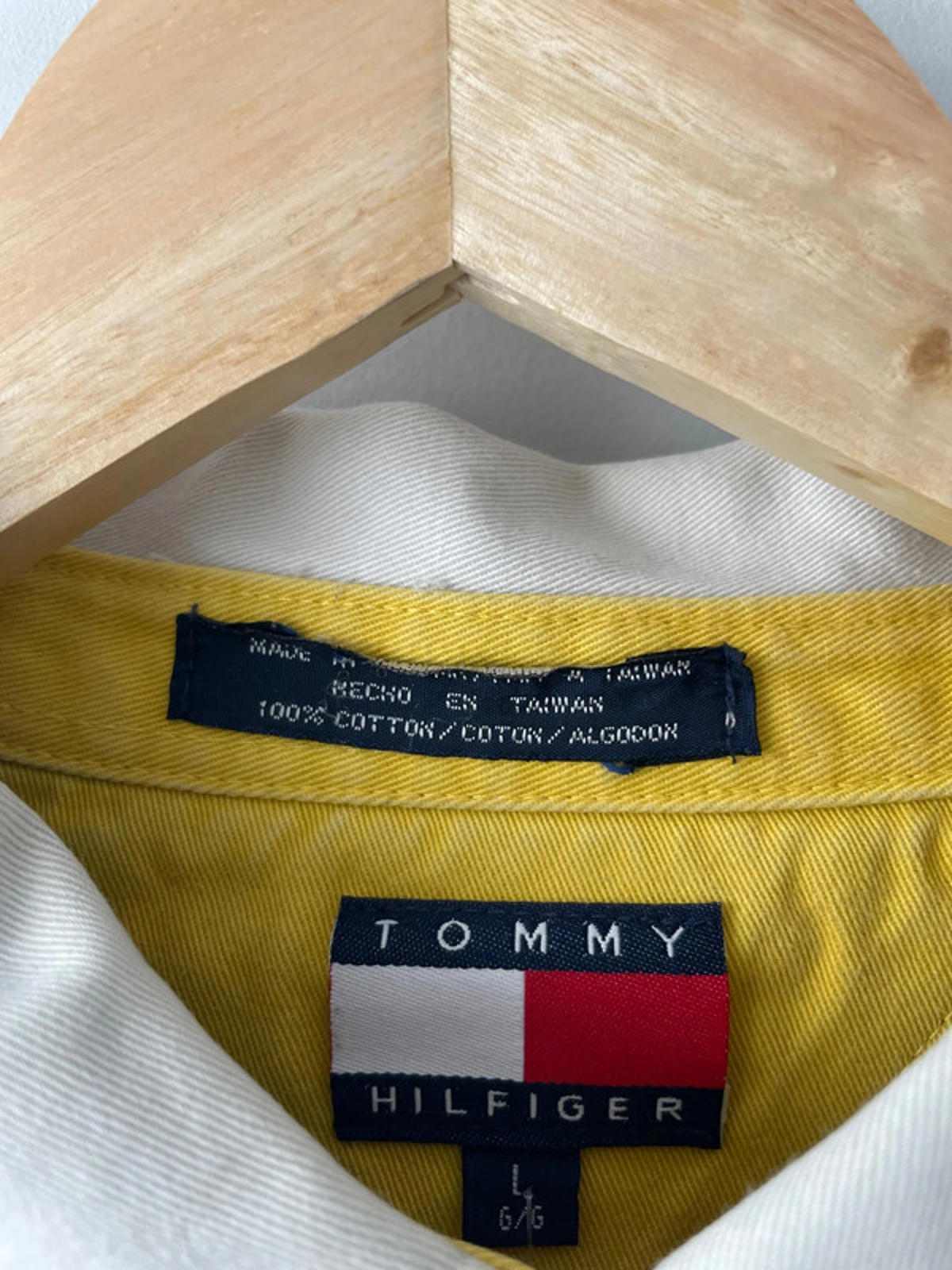 Men’s Tommy Hilfiger Stripped Rugby Polo Top In Navy - Large - 2150