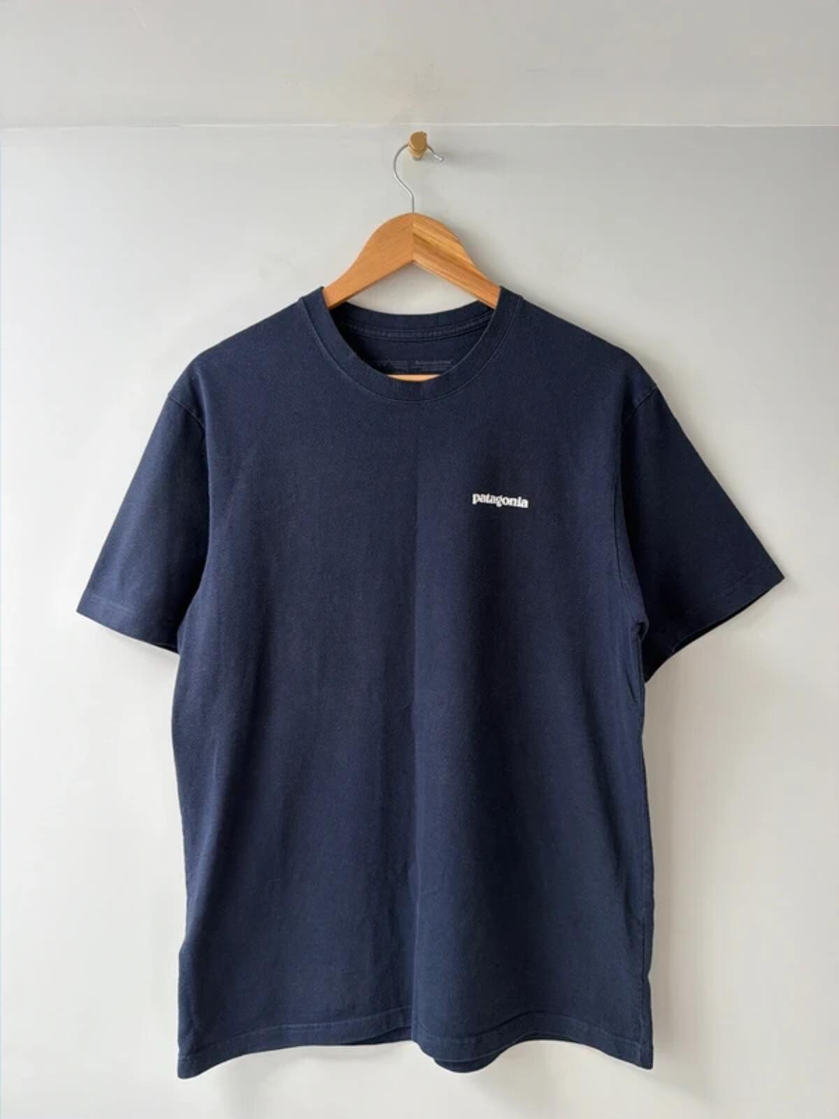 Men’s Patagonia crew neck printed t-shirt In navy - medium - 3454