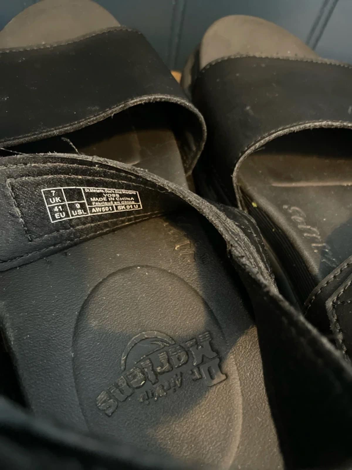 Women’s Dr Martens Voss Chunky Sole Sandals In Black - UK 7 - 3049