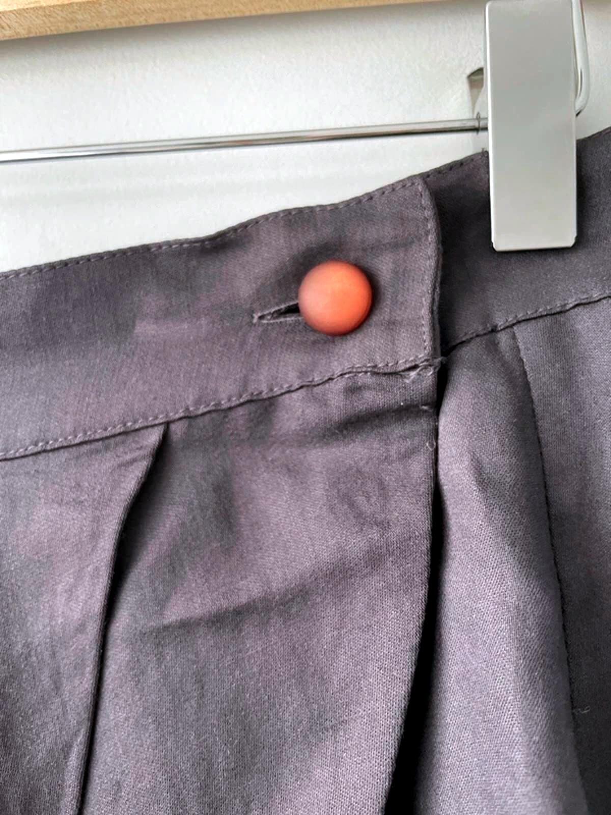 Women’s Max Mara Designer Linen Tulip Skirt In Grey - W26/L22 - 3068