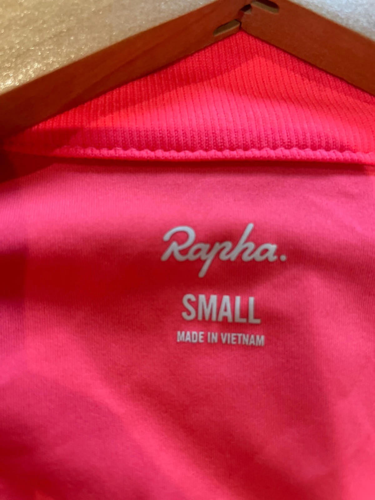 Men's Rapha Core Cycling Jersey Top in Bright Pink - Small - 2767