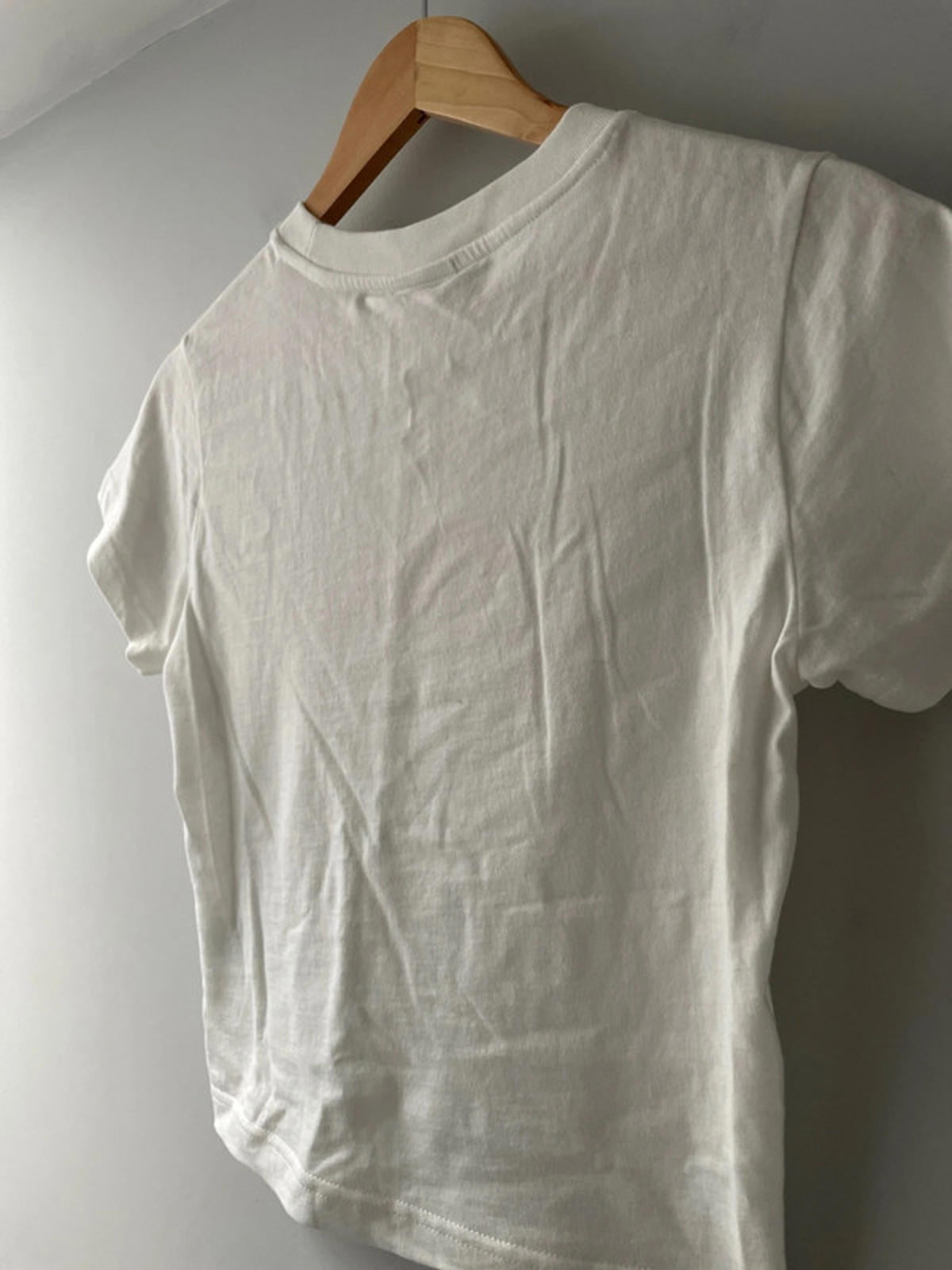 Women’s Abrand Jeans Short Sleeve Crew Neck T-shirt in White - Small - 2837