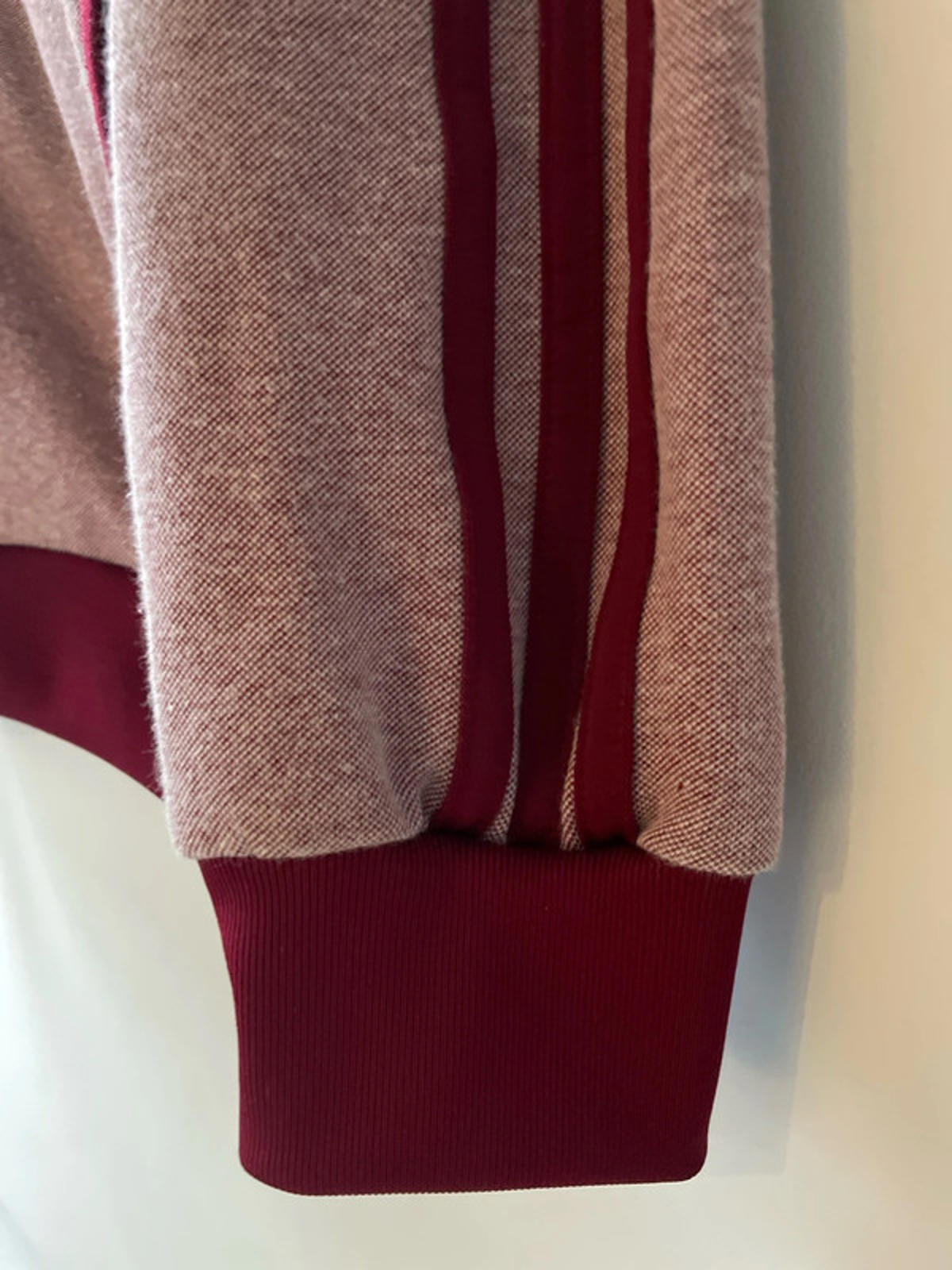 Men’s Adidas Firebird Limited Edition Track Jacket In Burgundy - Medium - 2497