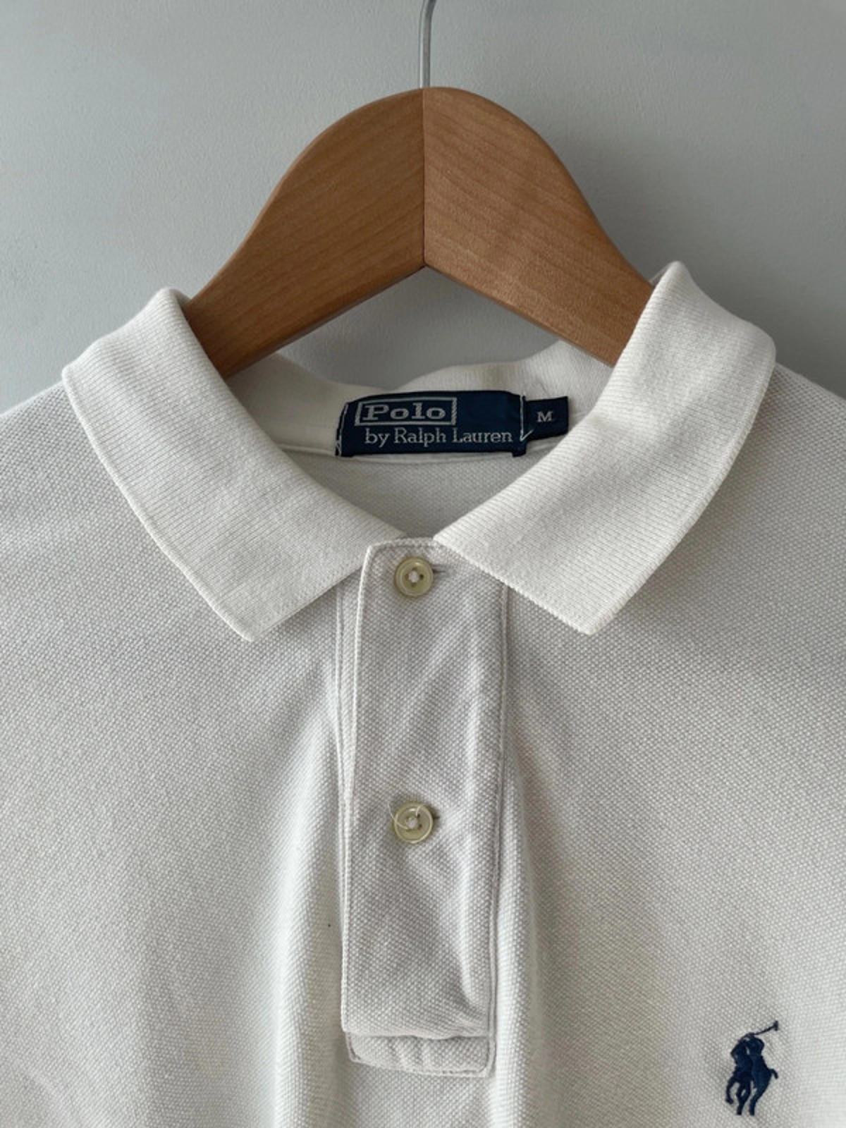 Men’s Ralph Lauren Long Sleeve Premium Polo Top - Medium - 1562