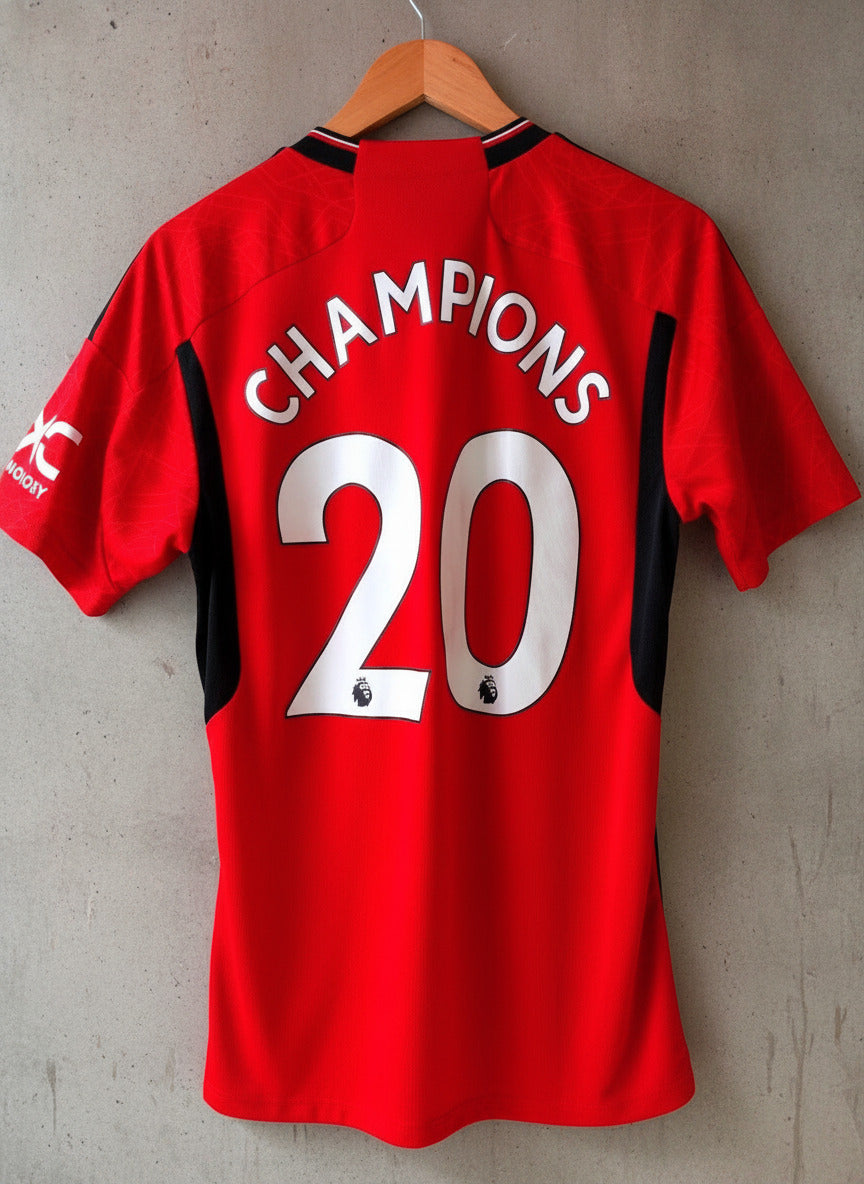 Mens Manchester United Champions 20 Football Shirt Jersey - Medium - 3594