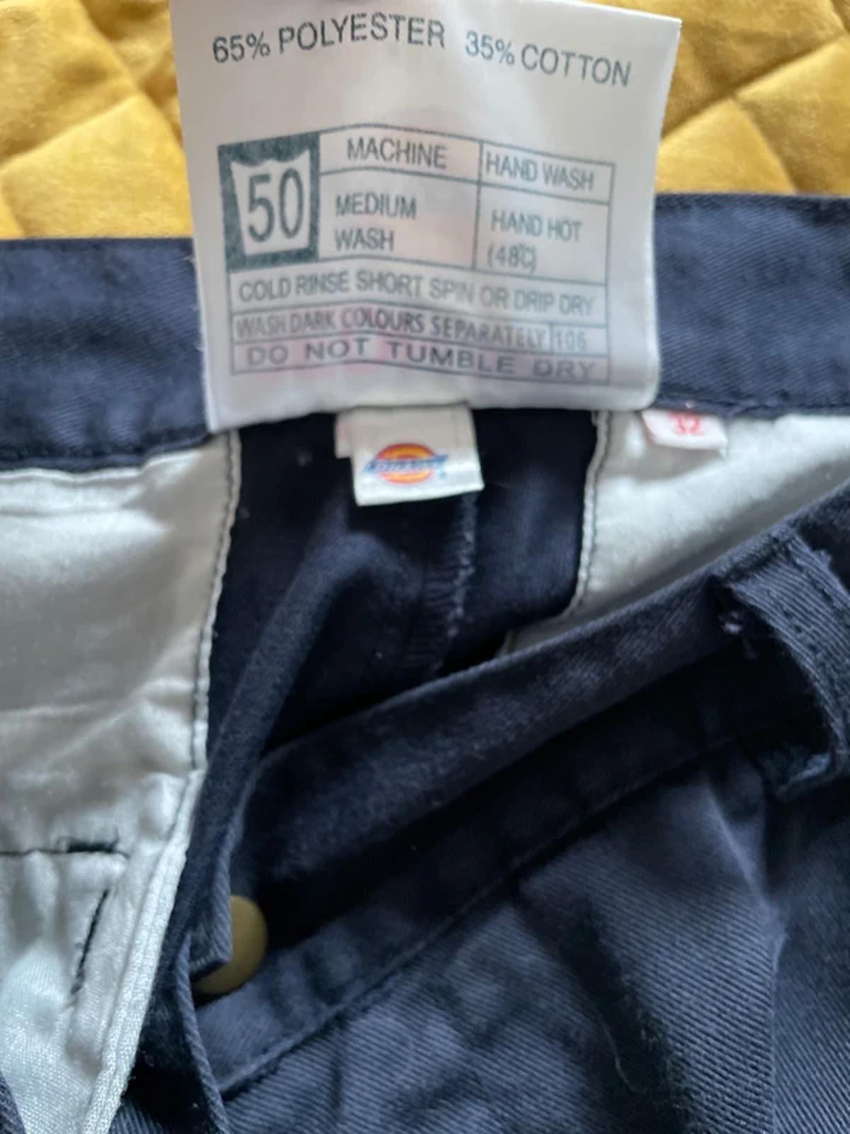 Men’s Dickies Cargo Chino Shorts In Navy Blue - W32/L8.5 - 3143