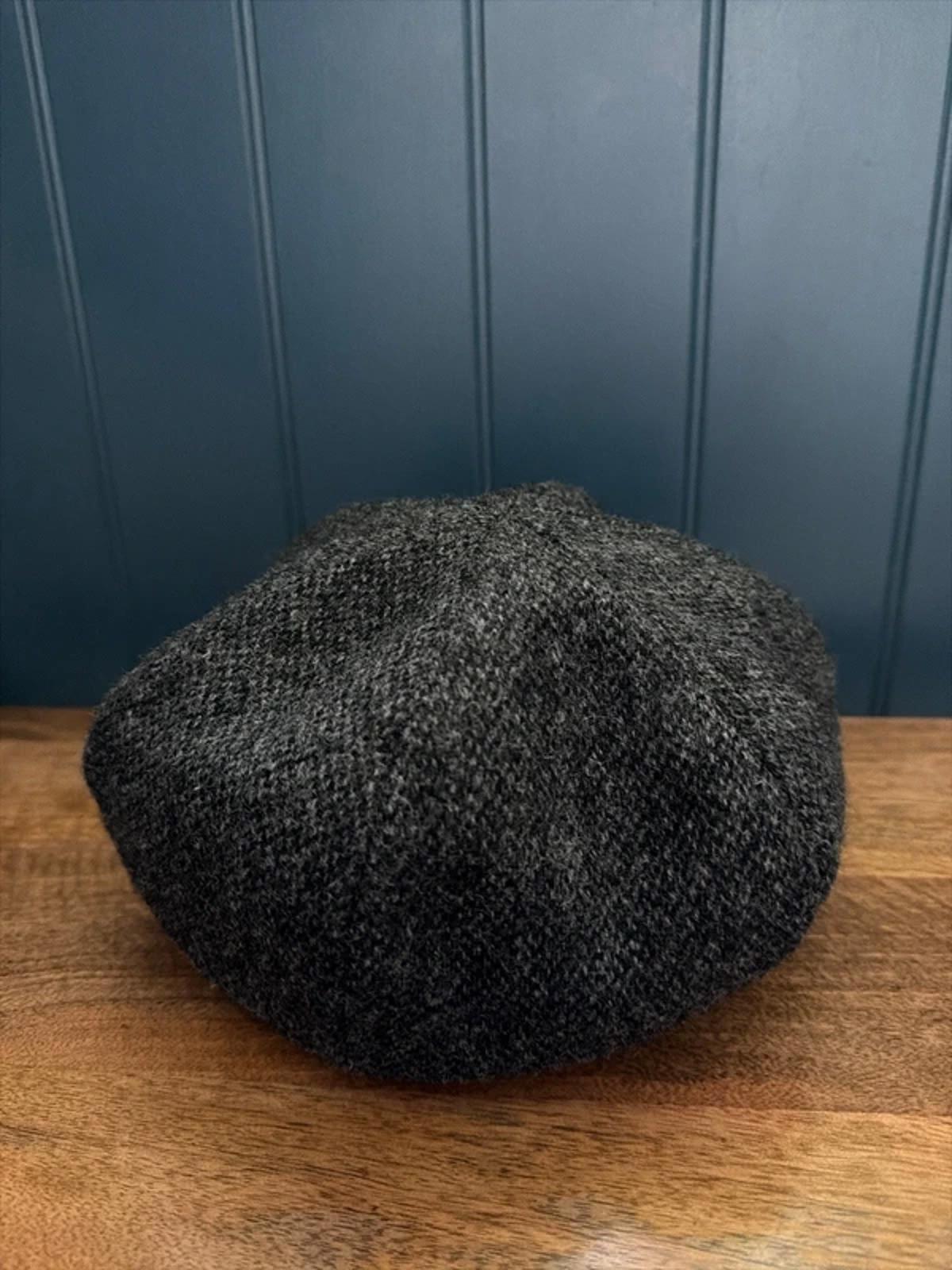 Women’s Barbour Premium Wool Baker Boy Hat In Grey - Small - 3229