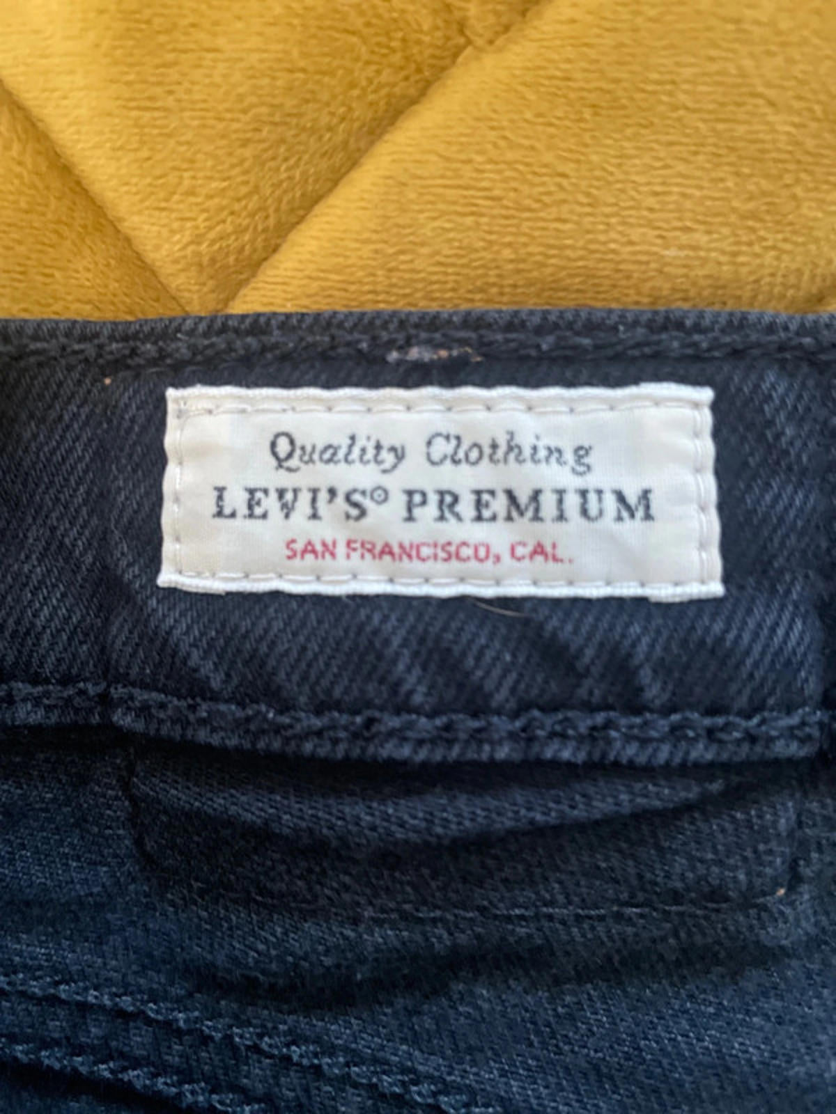 Women’s Levi’s High Waisted Ribcage Straight Fit Jeans In Black - W25/L27 - 2206