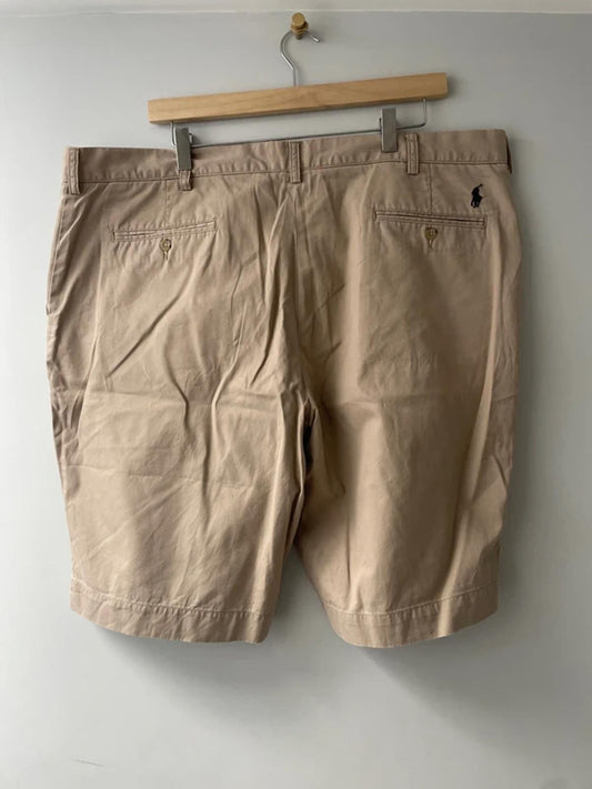 Men’s Ralph Lauren Classic Chino Shorts in Beige - W42/L11 -3188