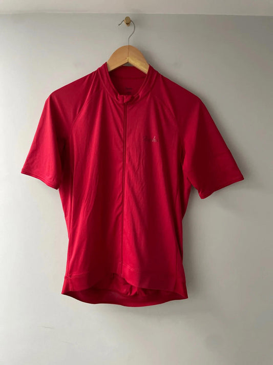 Men’s Rapha Premium Short Sleeve Cycling Jersey Top In Red - Large - 2843