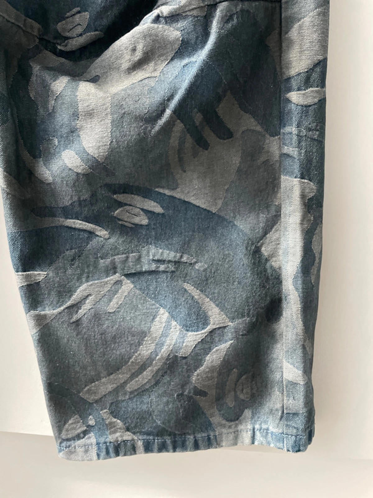 Men’s AAPE By A Bathing Ape Washed Loose Fit Jeans In Blue - W34/L30 - 2551