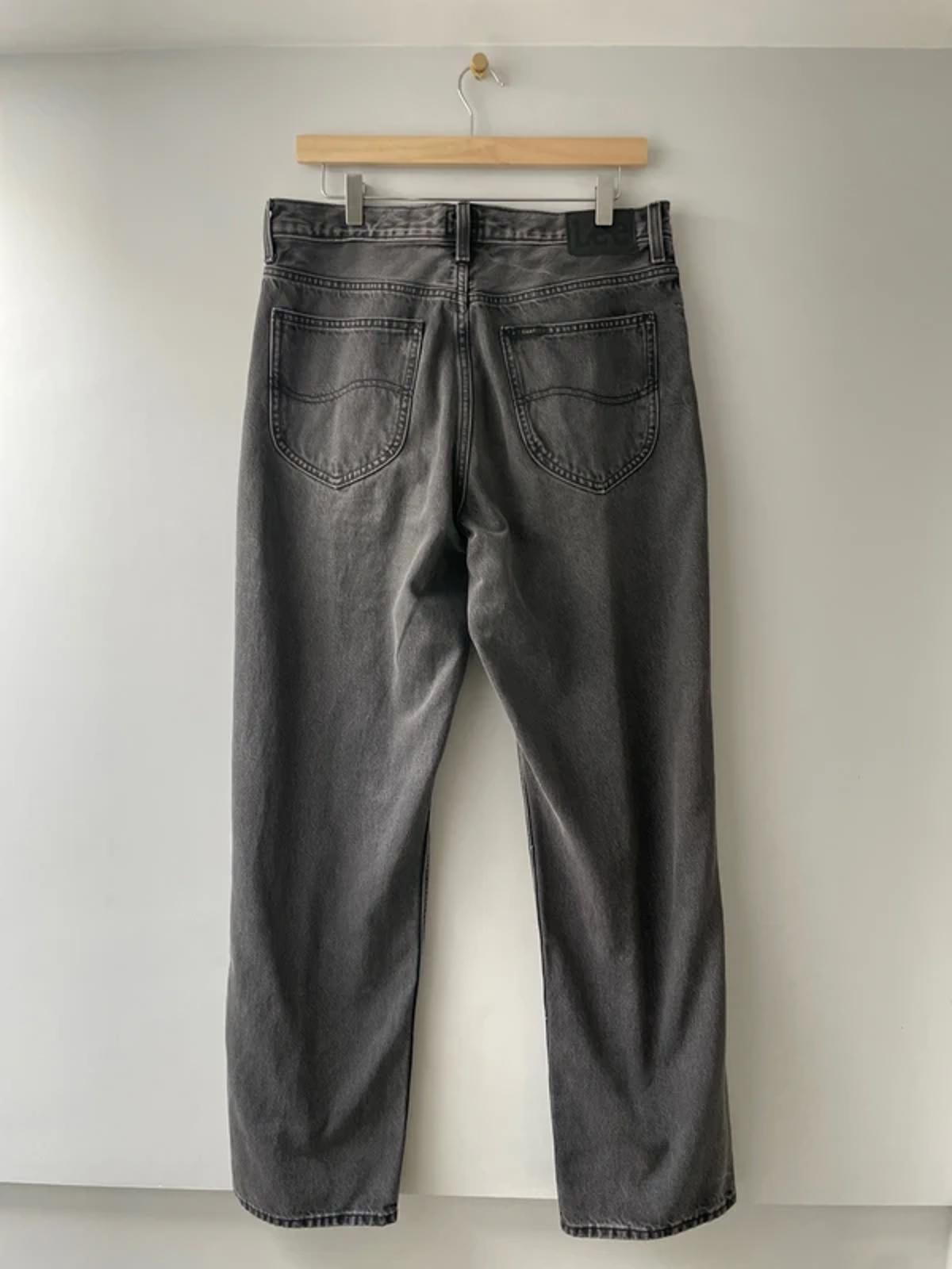 Men’s Lee Asher Relaxed Fit Jeans in Washed Black - W32/L32 -3079