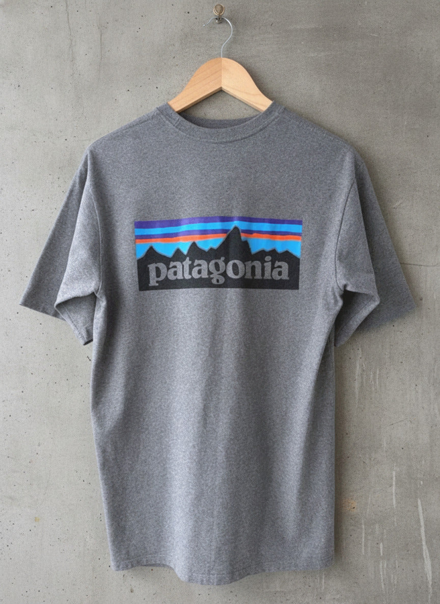 Men’s Patagonia Crew Neck Printed T-shirt In Grey - Small - 3382