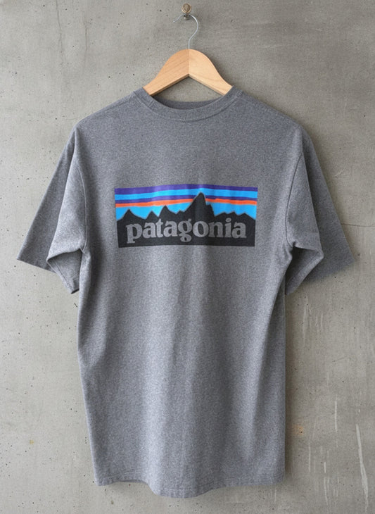 Men’s Patagonia Crew Neck Printed T-shirt In Grey - Small - 3382