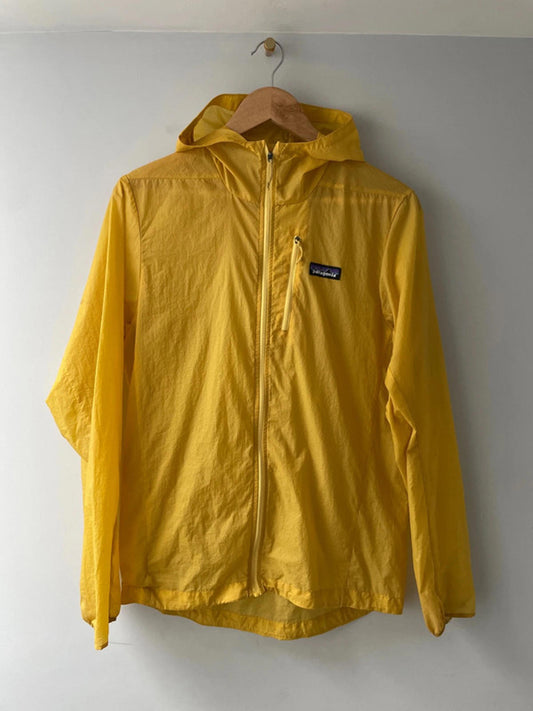 Men’s Patagonia Houdini 100% Recycled Nylon Ripstop Jacket In Yellow - Small - 2394