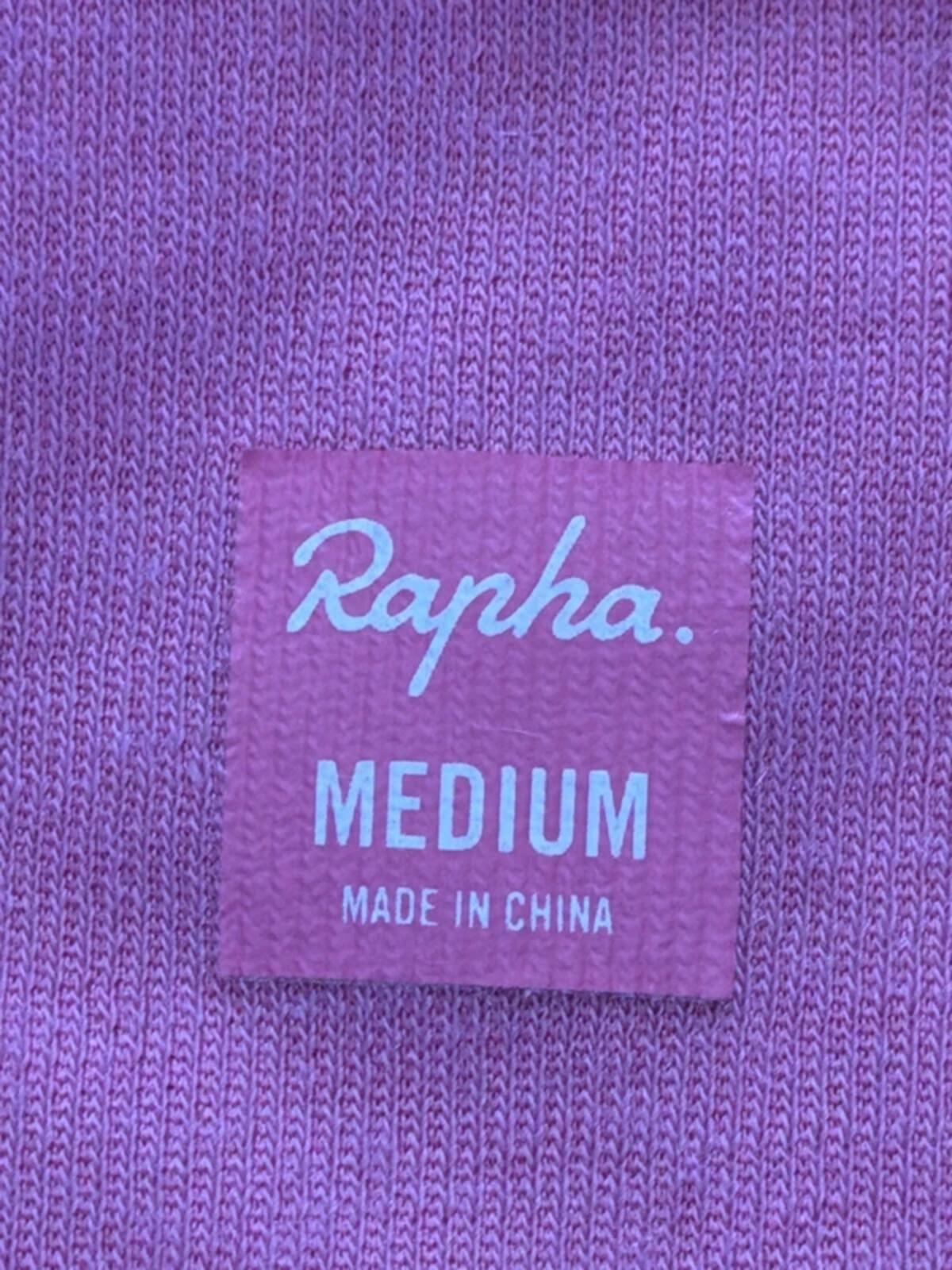 Men’s Rapha Premium Merino Wool Cycling Jersey Top In  - Medium - 3420