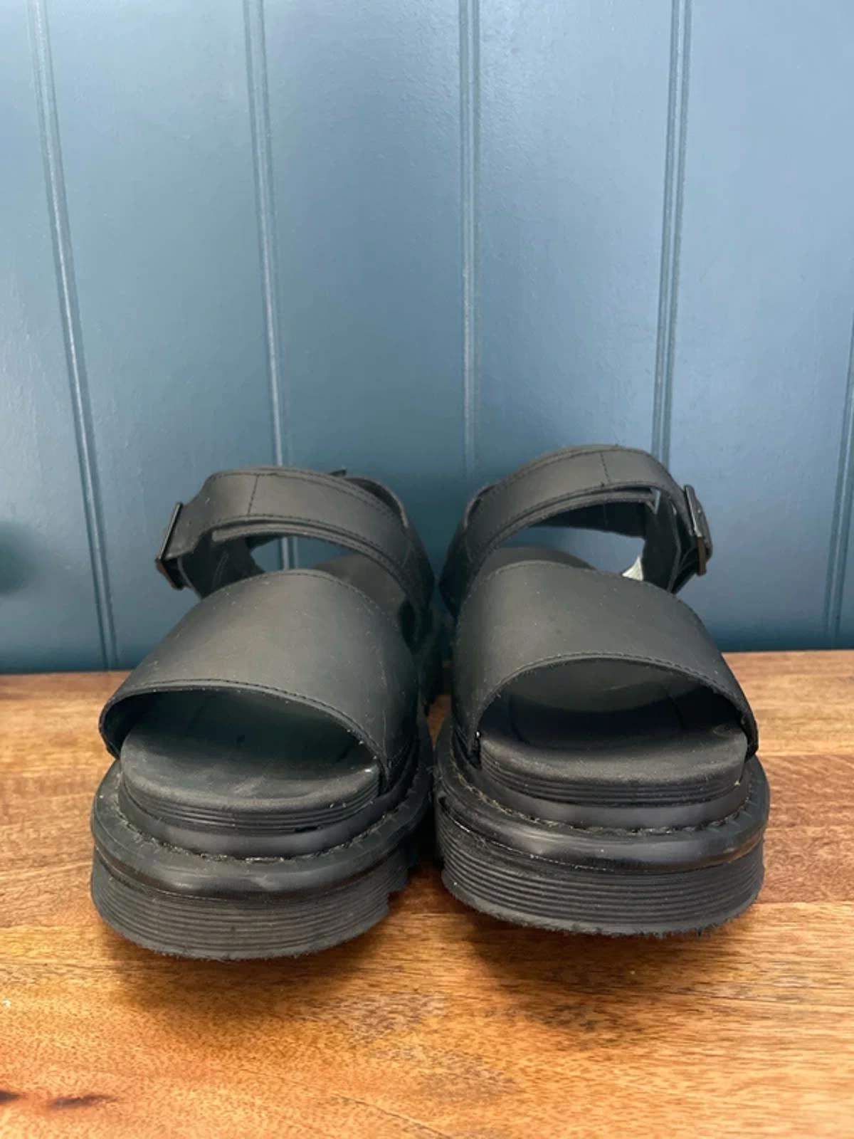 Women’s Dr Martens Voss Chunky Sole Sandals In Black - UK 7 - 3045