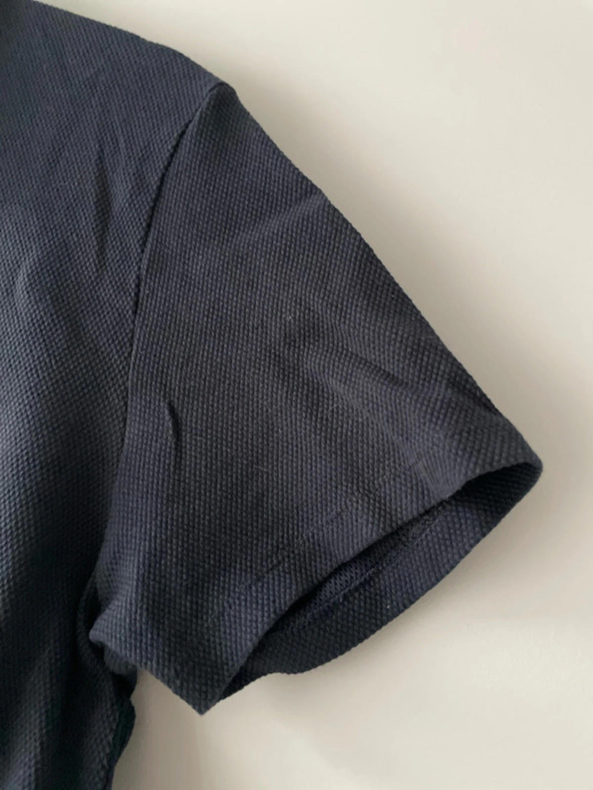Men’s Reiss Short Sleeve Slim Fit Knitted Polo Top In Navy - XL - 2746