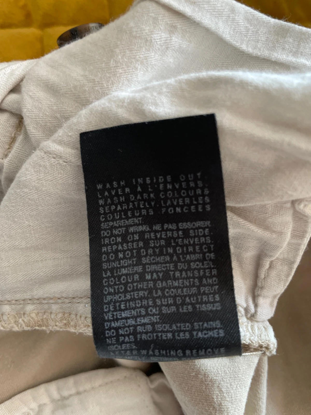 Men’s Allsaints Premium Classic Chino Shorts In Beige - W30 - 1665