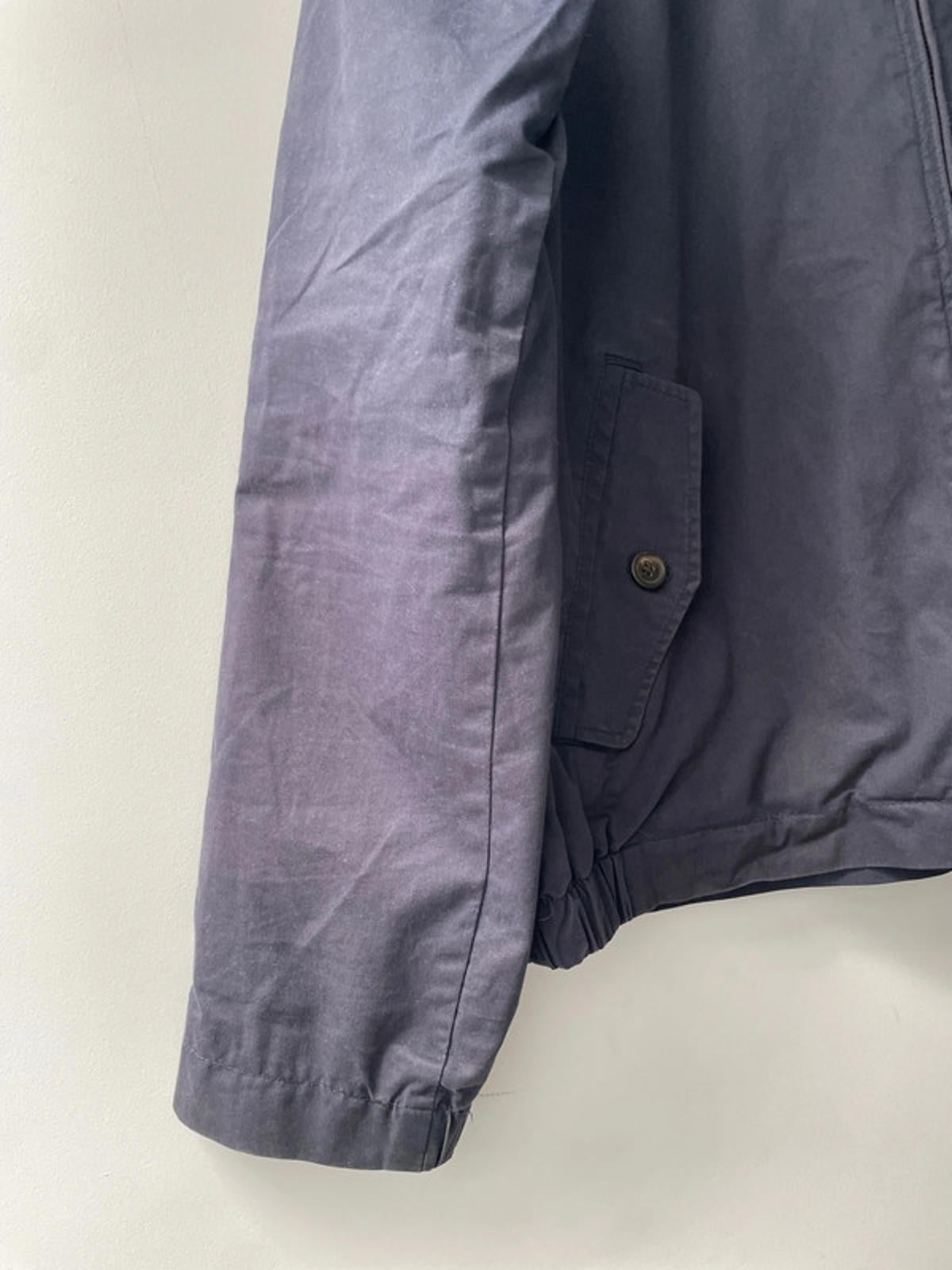 Men’s Pretty Green Harrington Jacket Coat In Navy - Medium - 2120