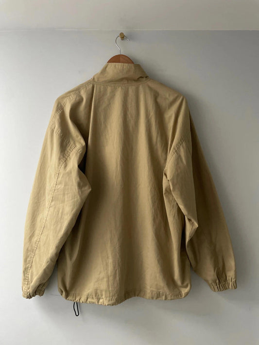 Men’s Oversized Fit Overhead 1/4 Zip Jacket Top - Small - 2041
