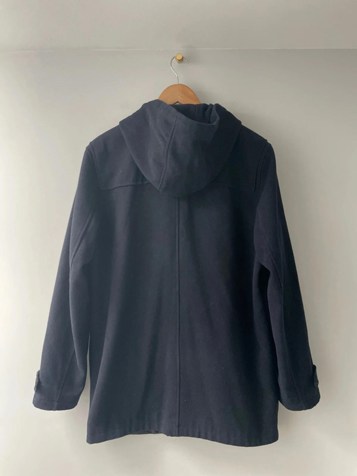 Women’s Stanley Adams Wool Hooded Duffle Coat In Navy - Large - 2440