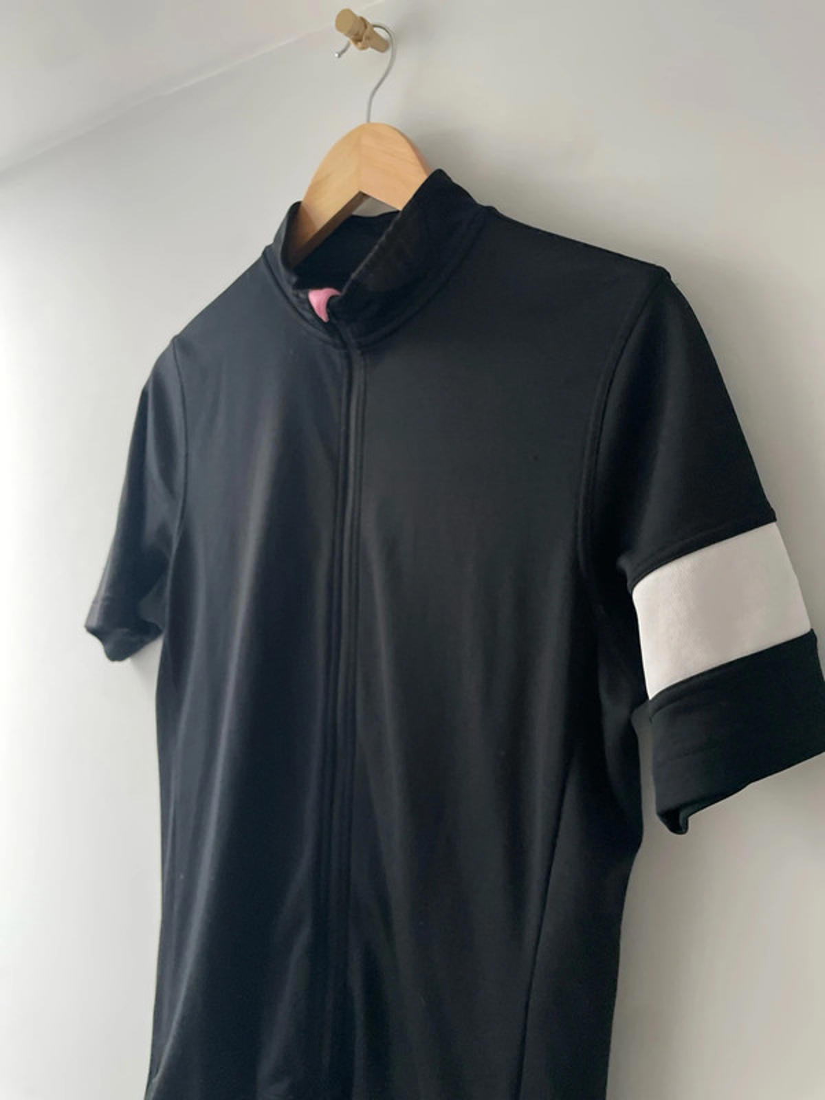 Men’s Rapha Premium Merino Wool Cycling Jersey Top In Black - Medium - 2847