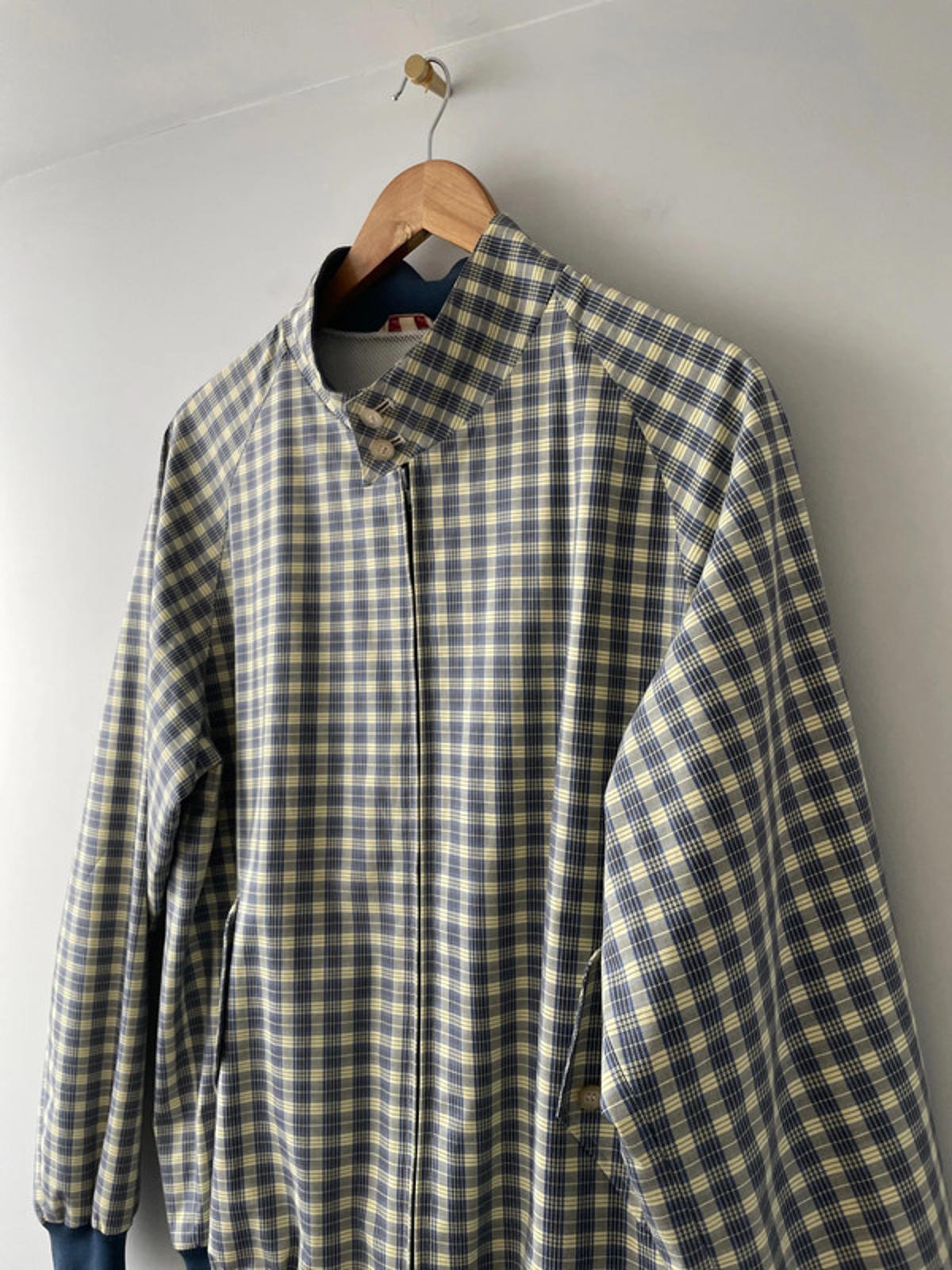 Mens Baracuta G9 Limited Edition Rare Harrington Checked Jacket - Large - 2126