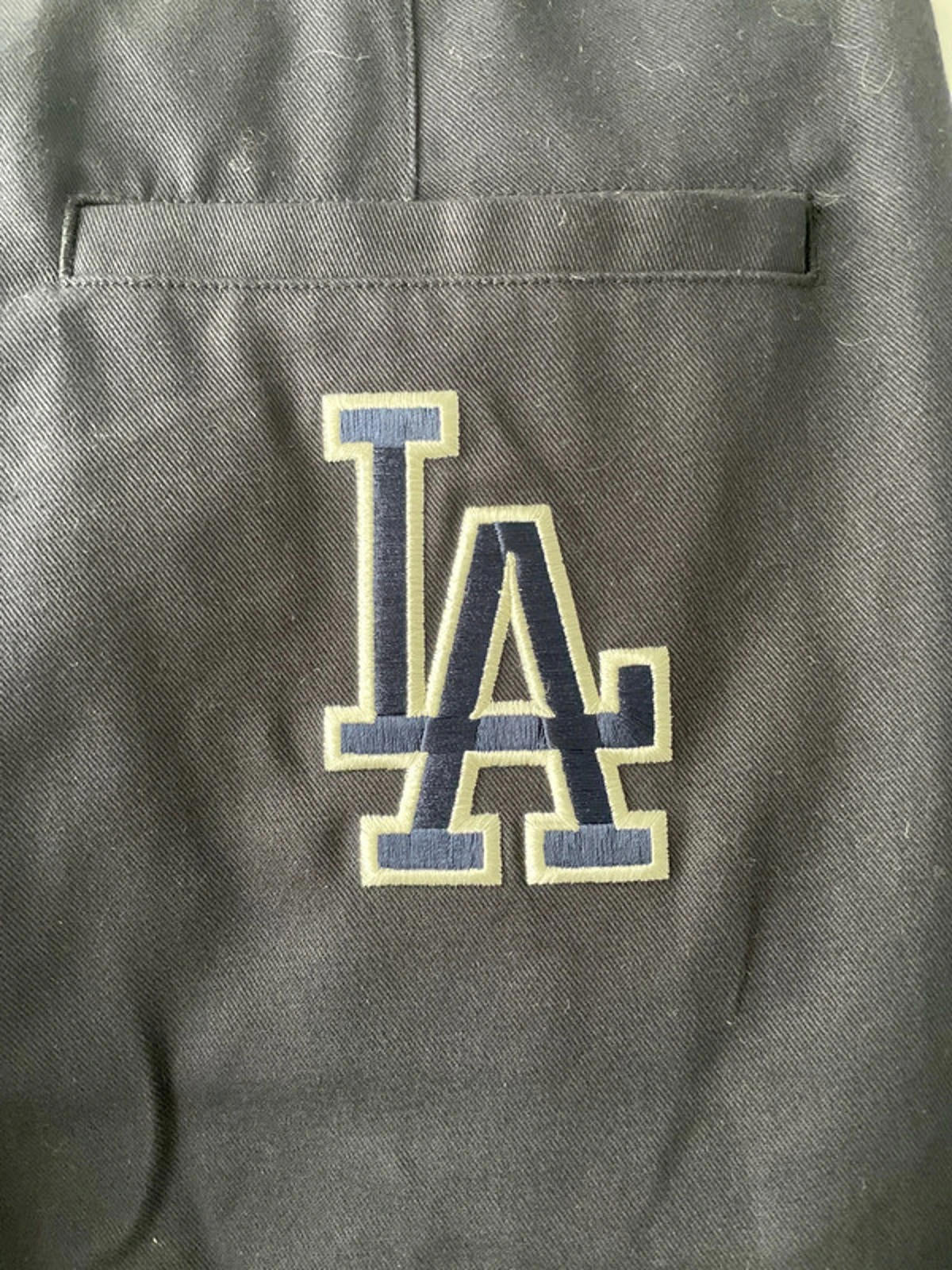 Men’s New Era LA Dodgers Wide Leg Trousers In Navy - W32/L30 - 2006
