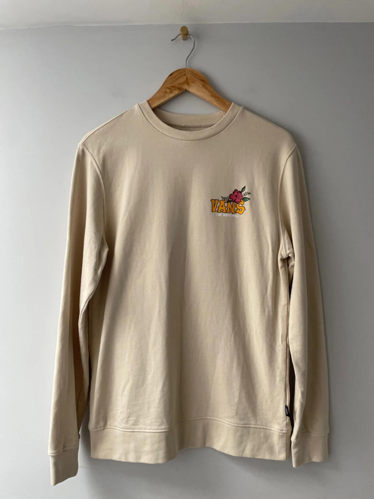 Men Vans Long Sleeve Printed Sweatshirt Top - Small - 2031
