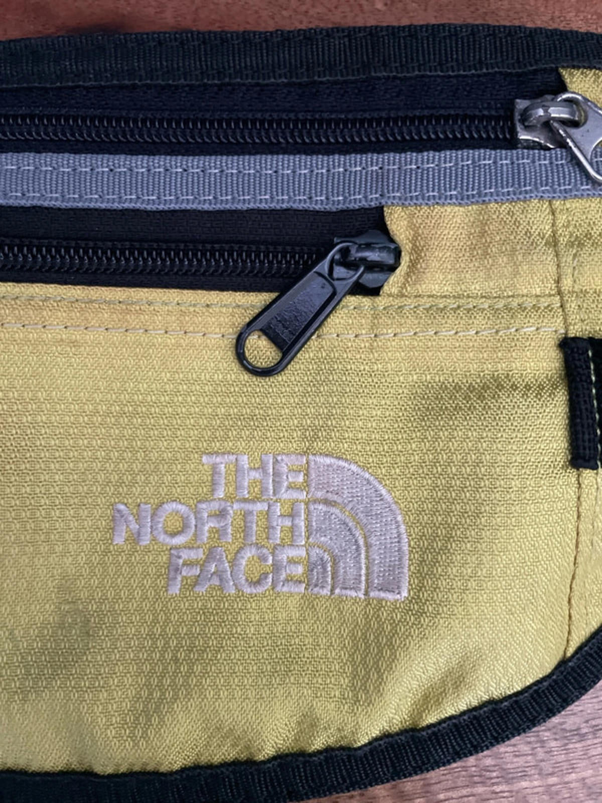 Unisex The North Face Festival Cross Body Bag Black/yellow/grey - 1459