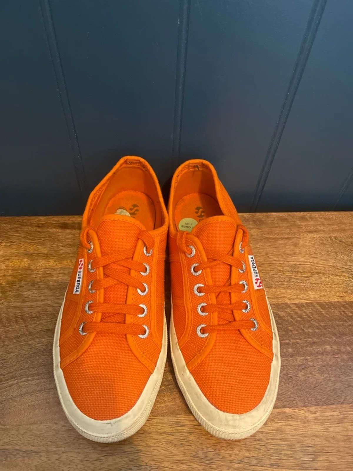 Women’s Superga 2750 Cotu Classic Trainers In Orange - UK4 - 3081