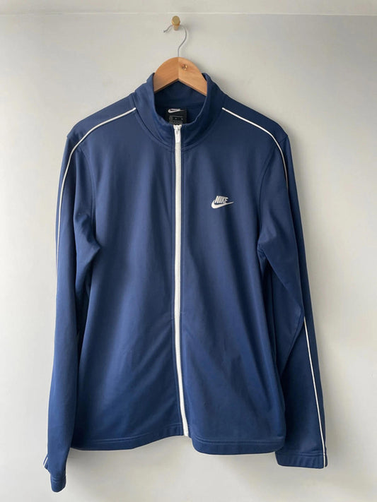 Men’s Nike Long Sleeve Track Jacket In Navy - Medium - 2265