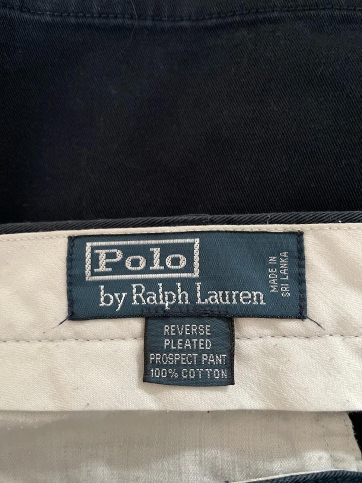 Men’s Ralph Lauren Classic Fit Prospect Chino Trousers In Navy Blue - W38/L32 - 2924