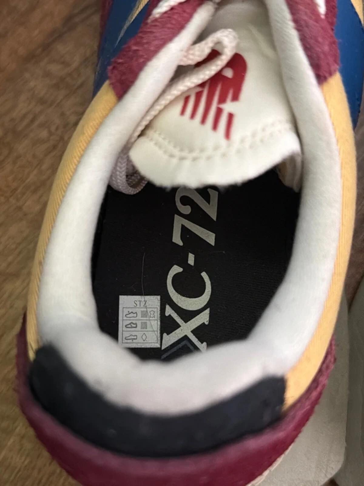 Women’s New Balance XC72 chunky cole trainers in burgandy - Uk7 - 3390