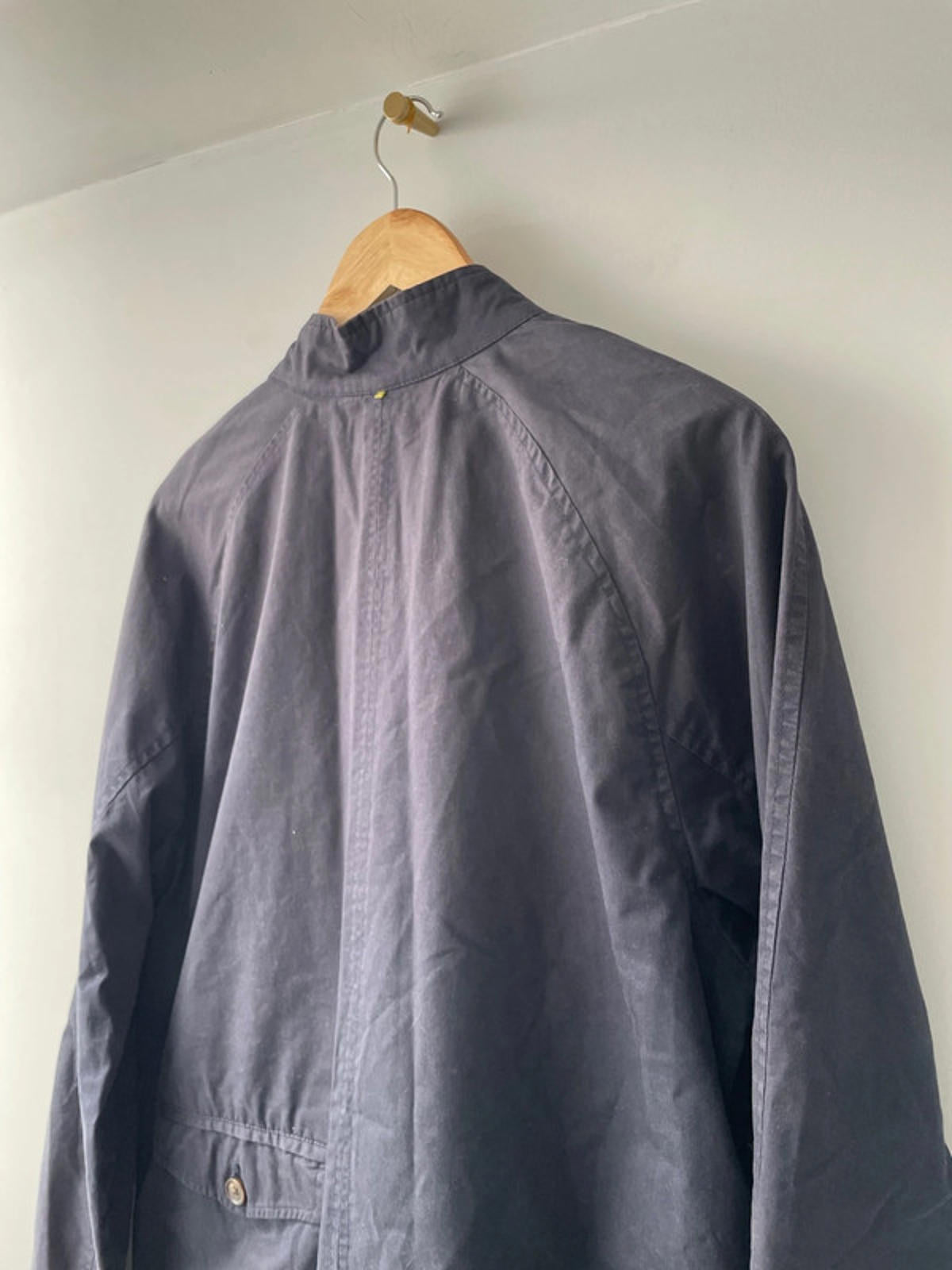 Men’s Pretty Green Harrington Jacket Coat In Navy - Medium - 2120