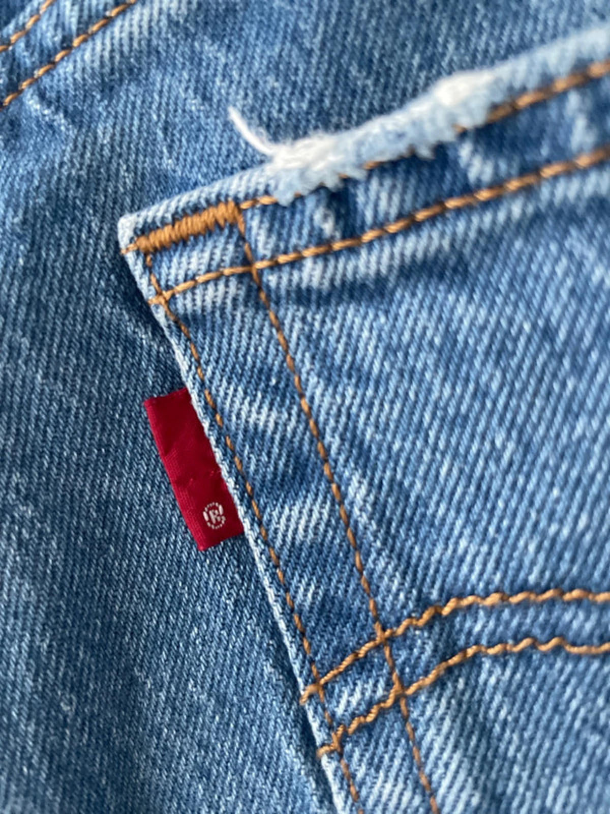 Women’s Levi’s High Waisted Ribcage Straight Fit Jeans In Navy - W26/L27 - 2572