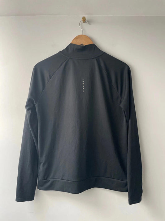 Women’s Nike Swoosh Dri-fit Running Tracksuit Set In Black - Small - 2213