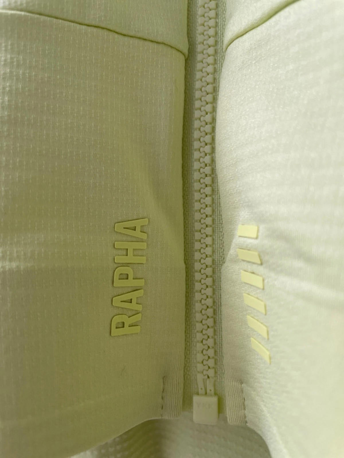 Men's Rapha Pro Team Long Sleeve Thermal Jersey in Lime - Large - 2505