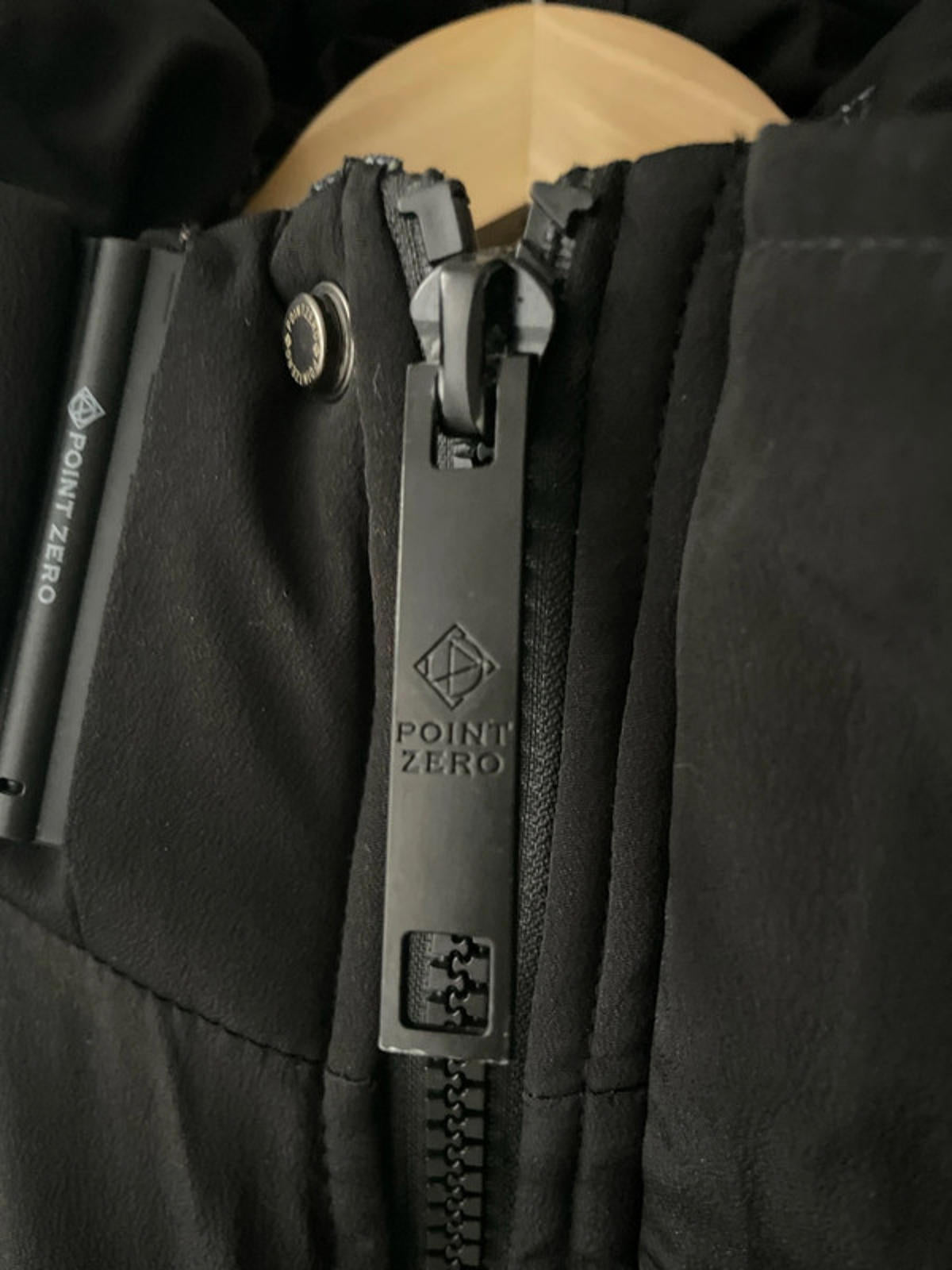 Men’s Point Zero Natanel Classic Parka Jacket In Black - Small - 2496 - RRP £250