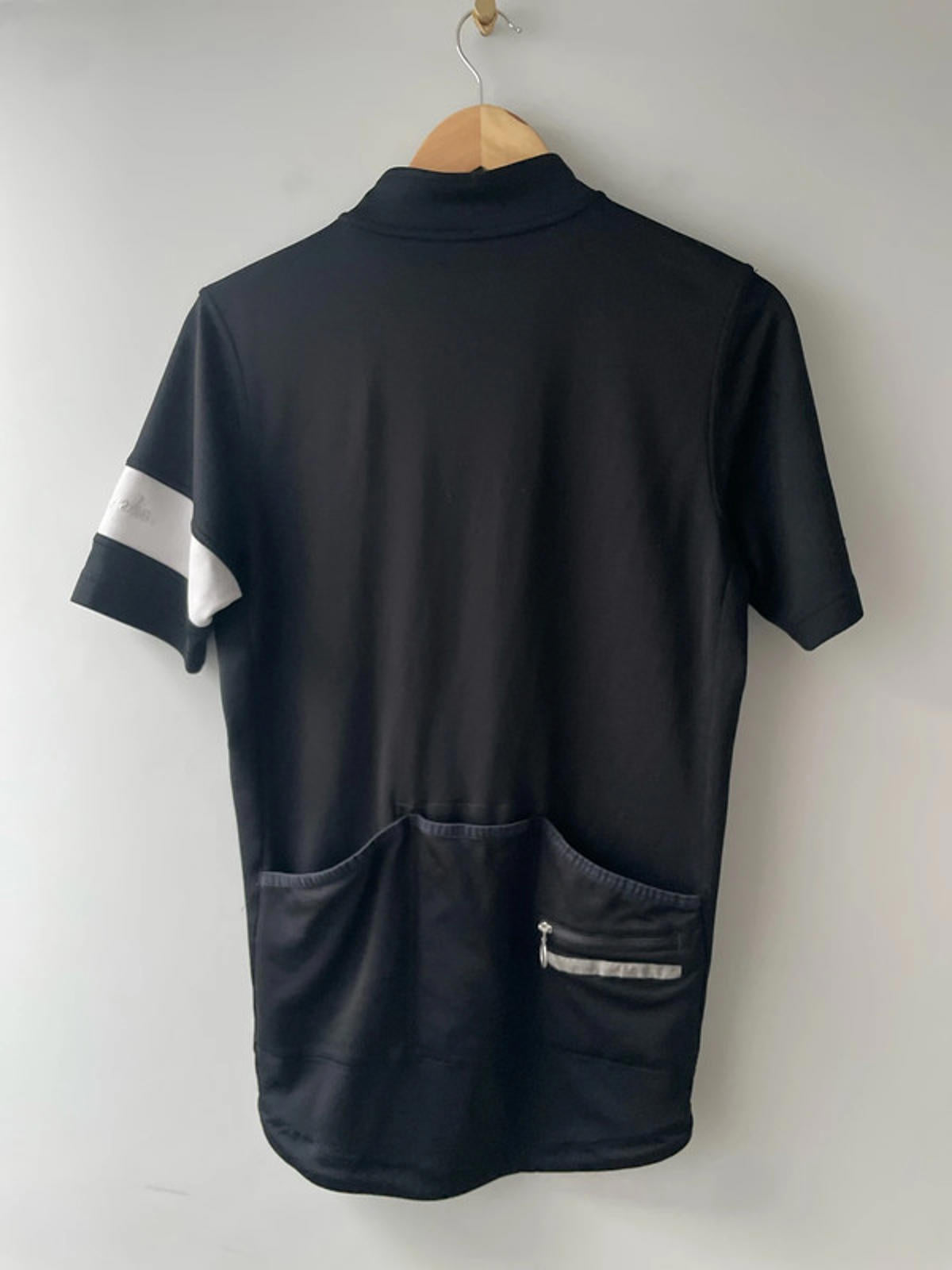Men’s Rapha Premium Merino Wool Cycling Jersey Top In Black - Medium - 2847