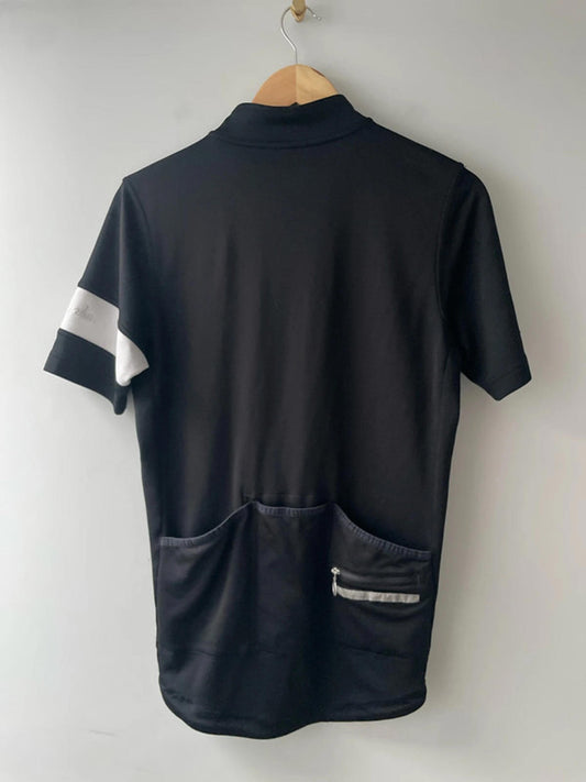 Men’s Rapha Premium Merino Wool Cycling Jersey Top In Black - Medium - 2847