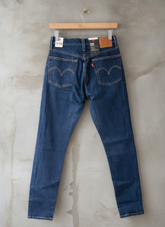 Women’s Levi’s 501 Skinny Fit High Rise Jeans in Navy - W26/L30 - 2765
