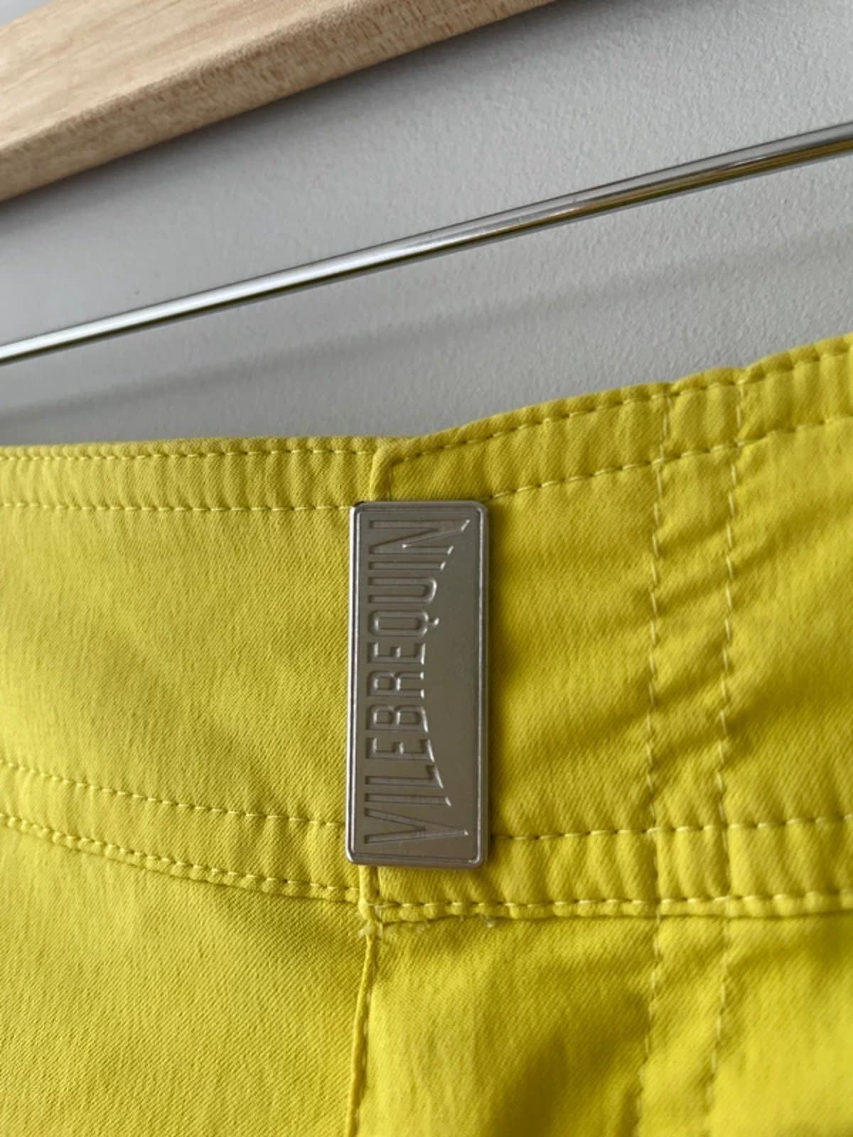 Men’s Vilebrequin Premium Swim Shorts in Yellow - Small - 3112