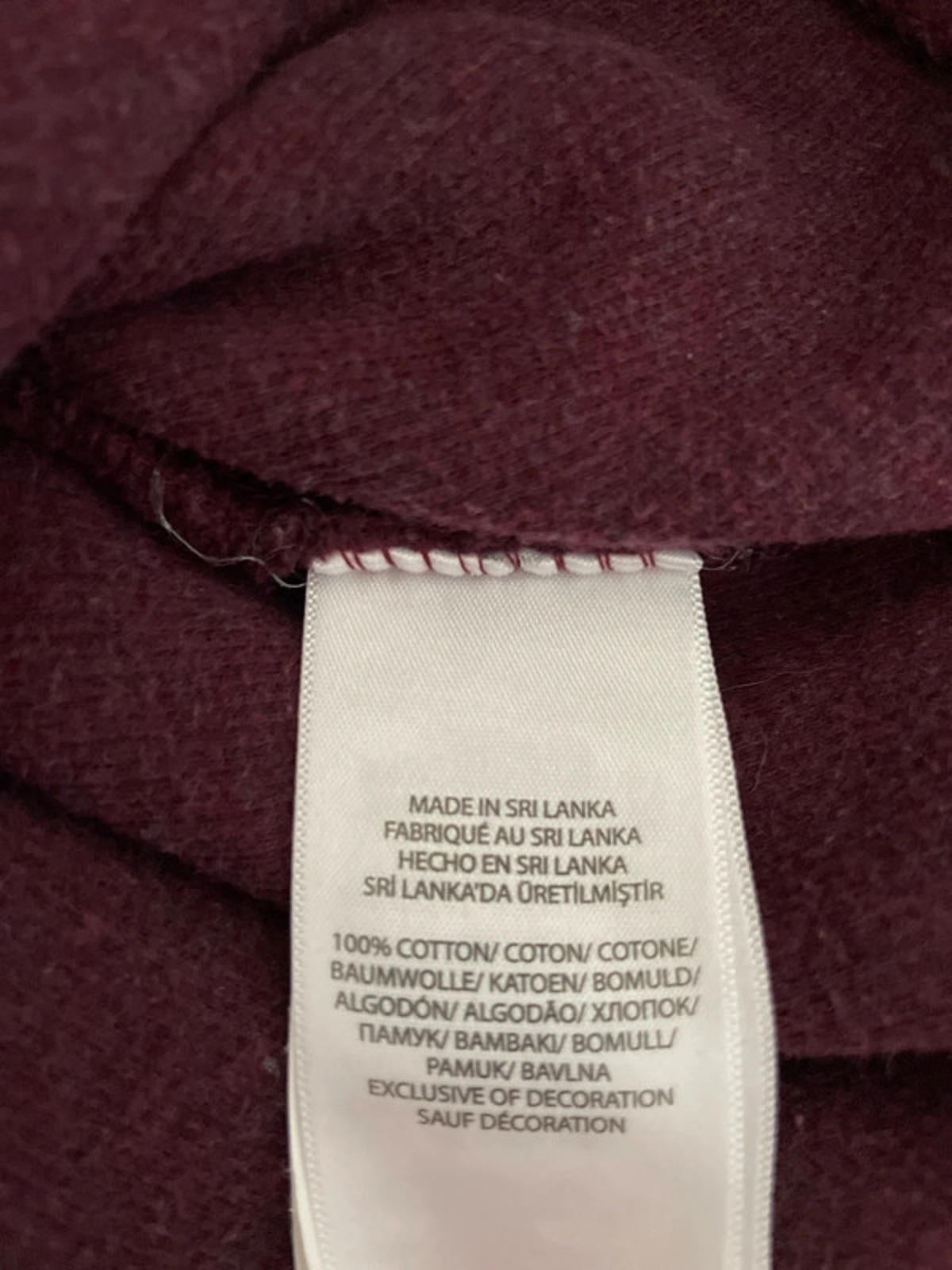 Men’s Ralph Lauren Shawl-Collared long Sleeve Jumper In Burgandy - XLarge - 2279