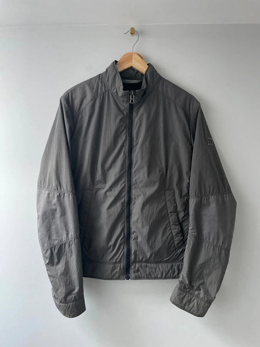 Men’s Hugo Boss Windbreaker Harrington Jacket in Grey - Medium - 2665