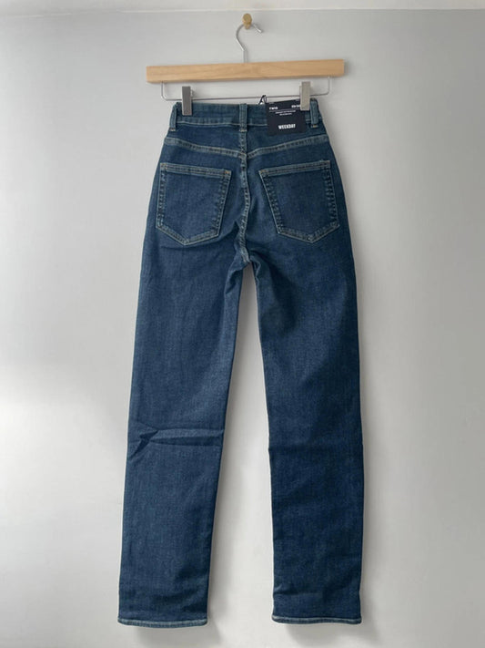 Women’s Weekday Twig Curve Mid Straight Fit Jeans - W25/L30 - 1817