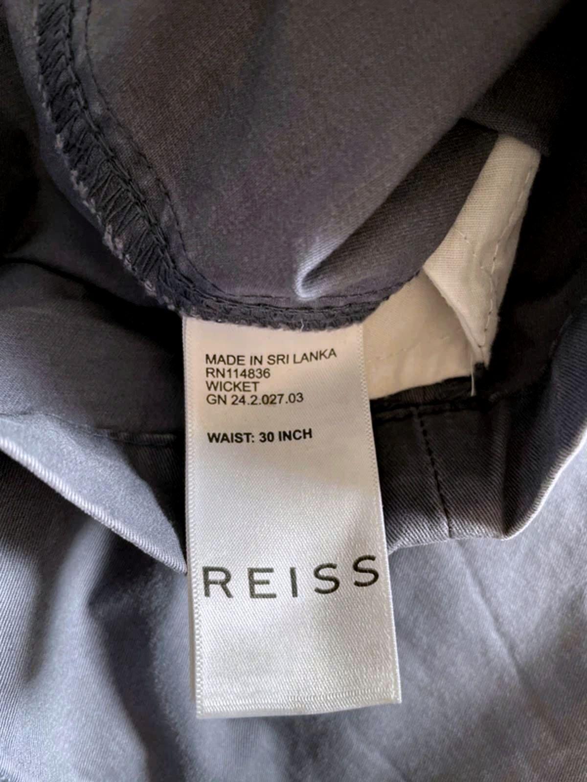 Men’s Reiss Premium Classic Chino Shorts In Navy - W32/L8 - 3149