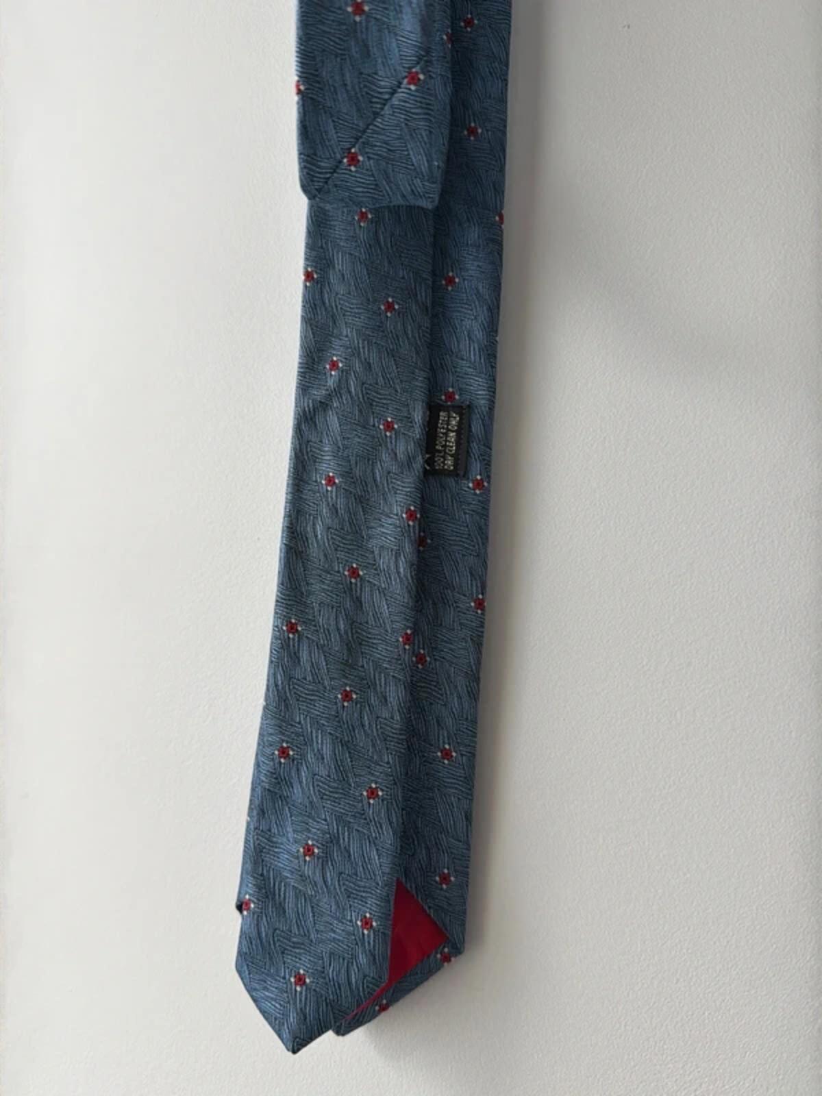 Lochan Skinny Tie Made In Scotland In Blue - 3332